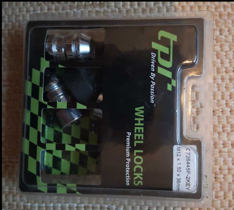 TPI nowe Nakrętki z zabezpieczeniem TPI 12x1.5x36