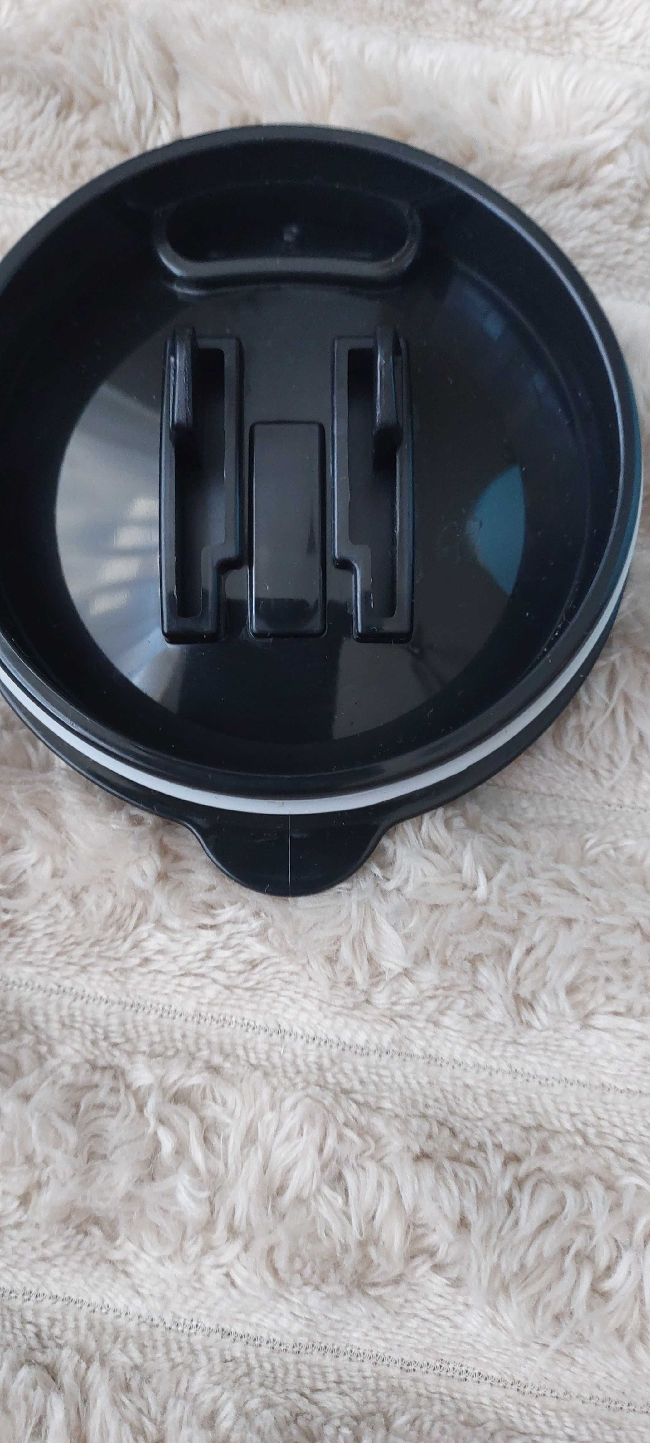 GRANDTIES Izolowany Kubek do Kawy z Przesuwaną Pokrywką 460 ml