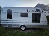 Tabbert DaVinci 495 mover 327  Tabbert 490 solar 750W  Doinwestowana przyczepa kempingowa thule superb tabbert da vinci