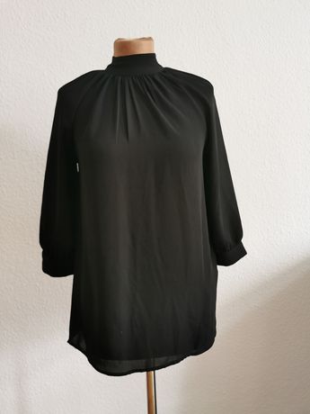 Czarna bluzka ze stójką Soyaconcept rozmiar 34