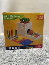 Zabawka Układanka Drewniana Montessori 4w1 dla dzieci