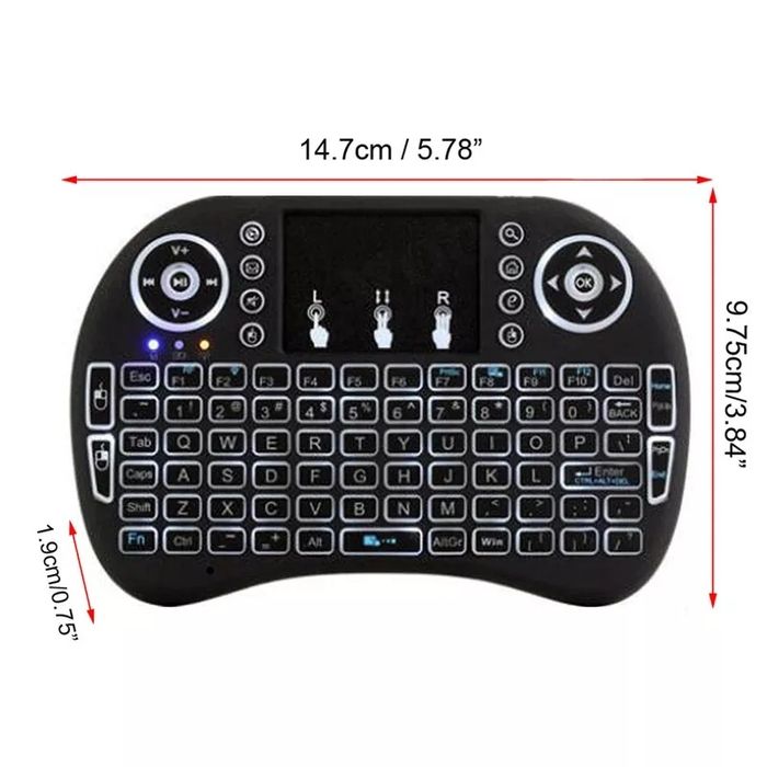 Teclado s/fio (comando)
