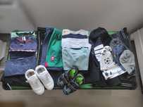 Zestaw dla chłopca roz.128/33/34 buty kurtki bluzy spodnie itp