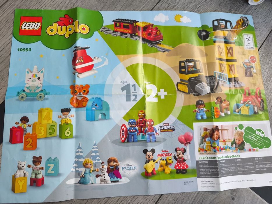 Lego duplo 10954 потяг з цифрами / Лего дупло
