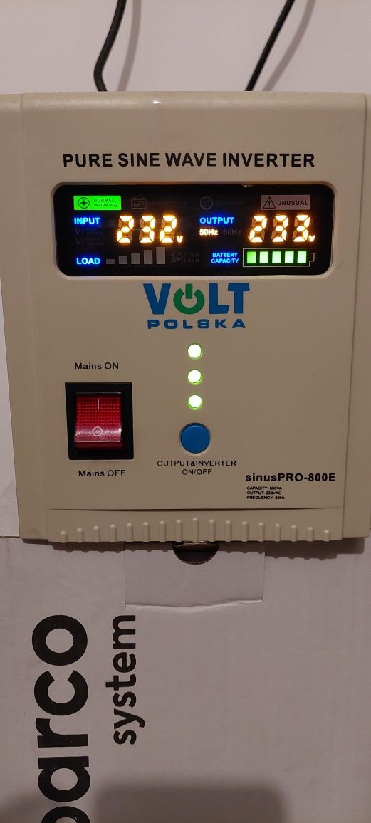 Zasilacz awaryjny Volt sinus  pro 800E