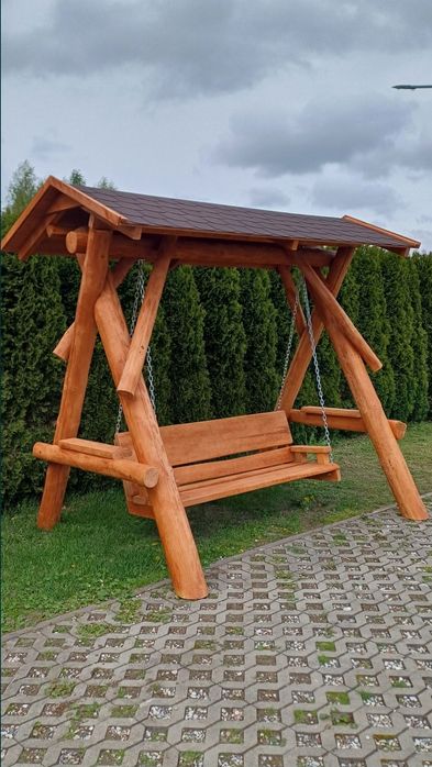 Huśtawka ogrodowa.