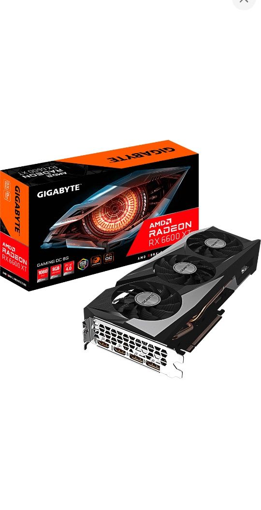 Відеокарта Gigabyte PCI-Ex Radeon RX 6600 XT Gaming OC 8GB GDDR6