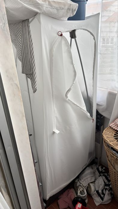 Roupeiro, branco, 74x51x149 cm