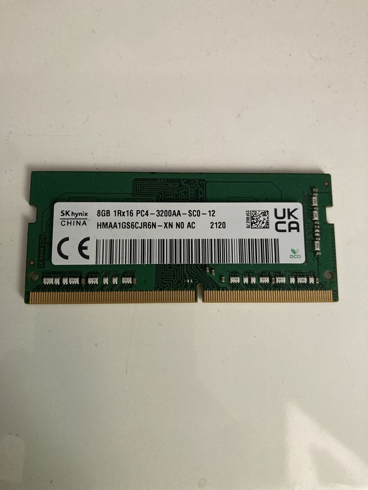 Pamiec ram laptop SODIMM DDR4 8GB 3200