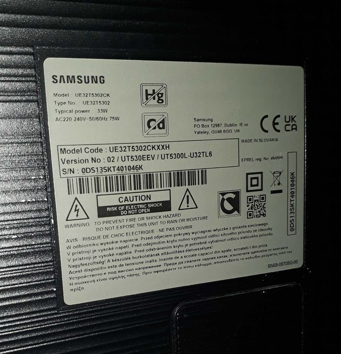 TV Samsung. Stan Perfekcyjny. Też sprzedam Antenę Philips Nową.