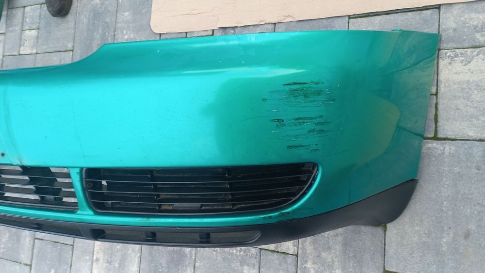 Audi a4 b5 95-99 zderzak przód przedni zielony ly6l