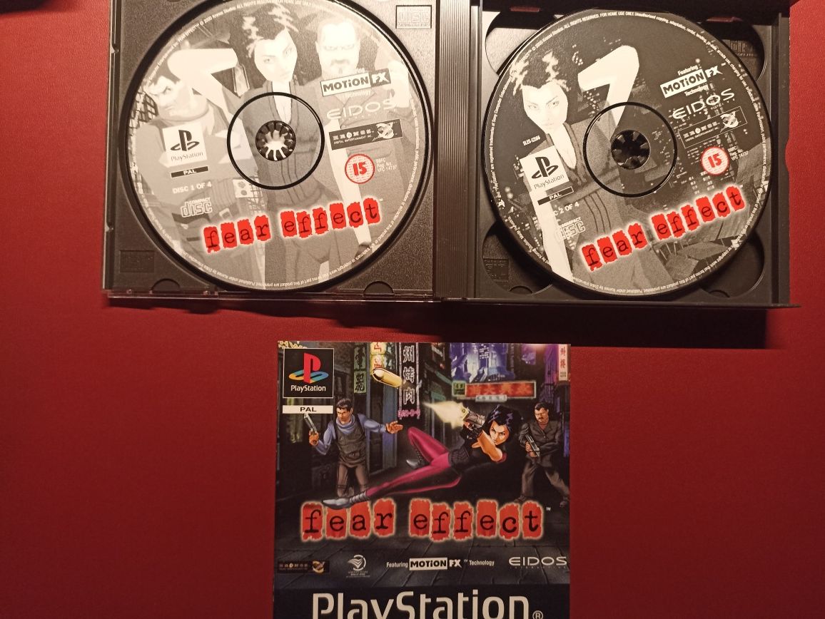 PS1 Fear Effect CIB PAL Black Label Completo - Portes Gratis