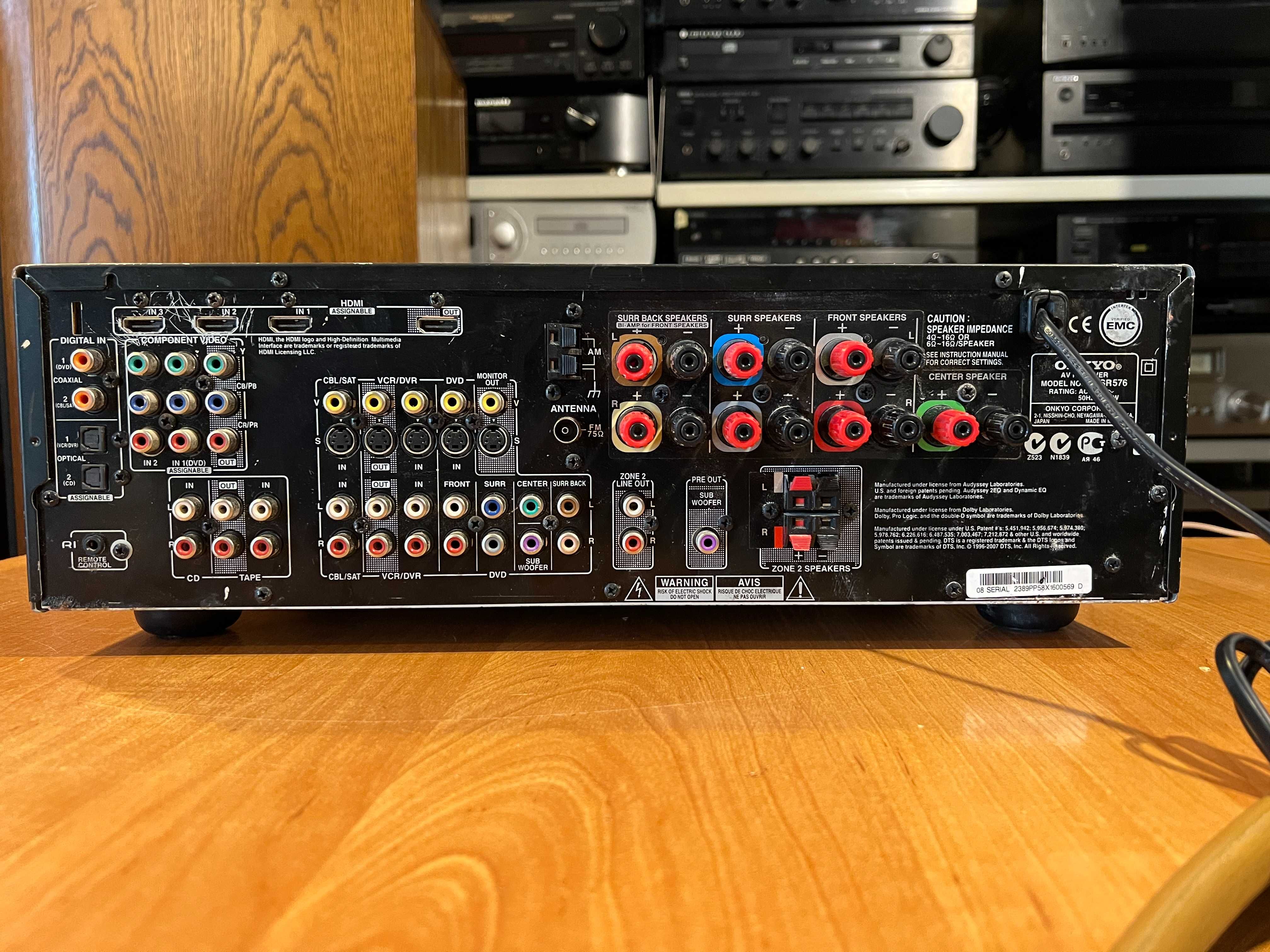 Amplituner Onkyo TX-SR576 Audio Room