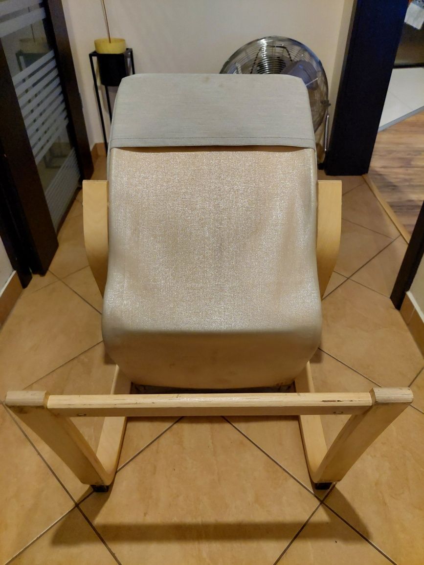 Fotel Ikea Poang dla dzieci dziecięcy drewniany