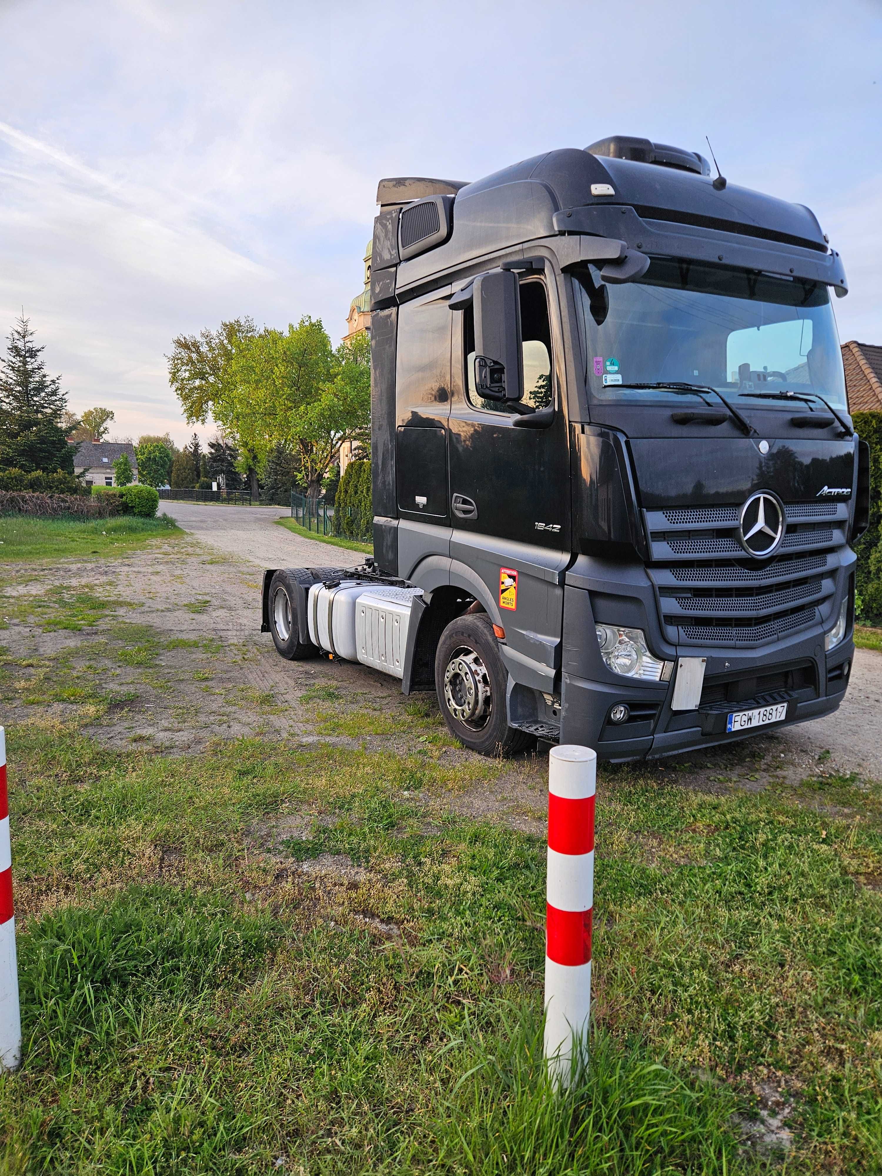 Wynajem Ciągników Siodłowych Mercedes Actros euro IV