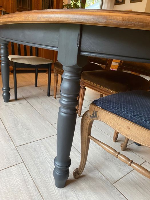 Stół dębowy  prowansalski farmhouse nierozkładalny