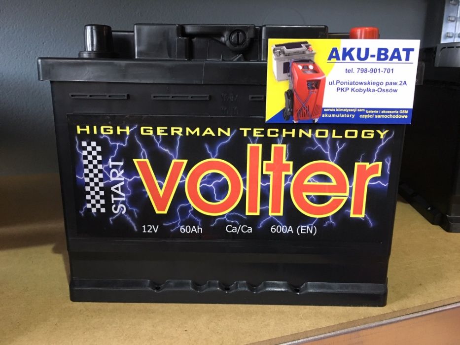 Akumulator Volter 60Ah 580A