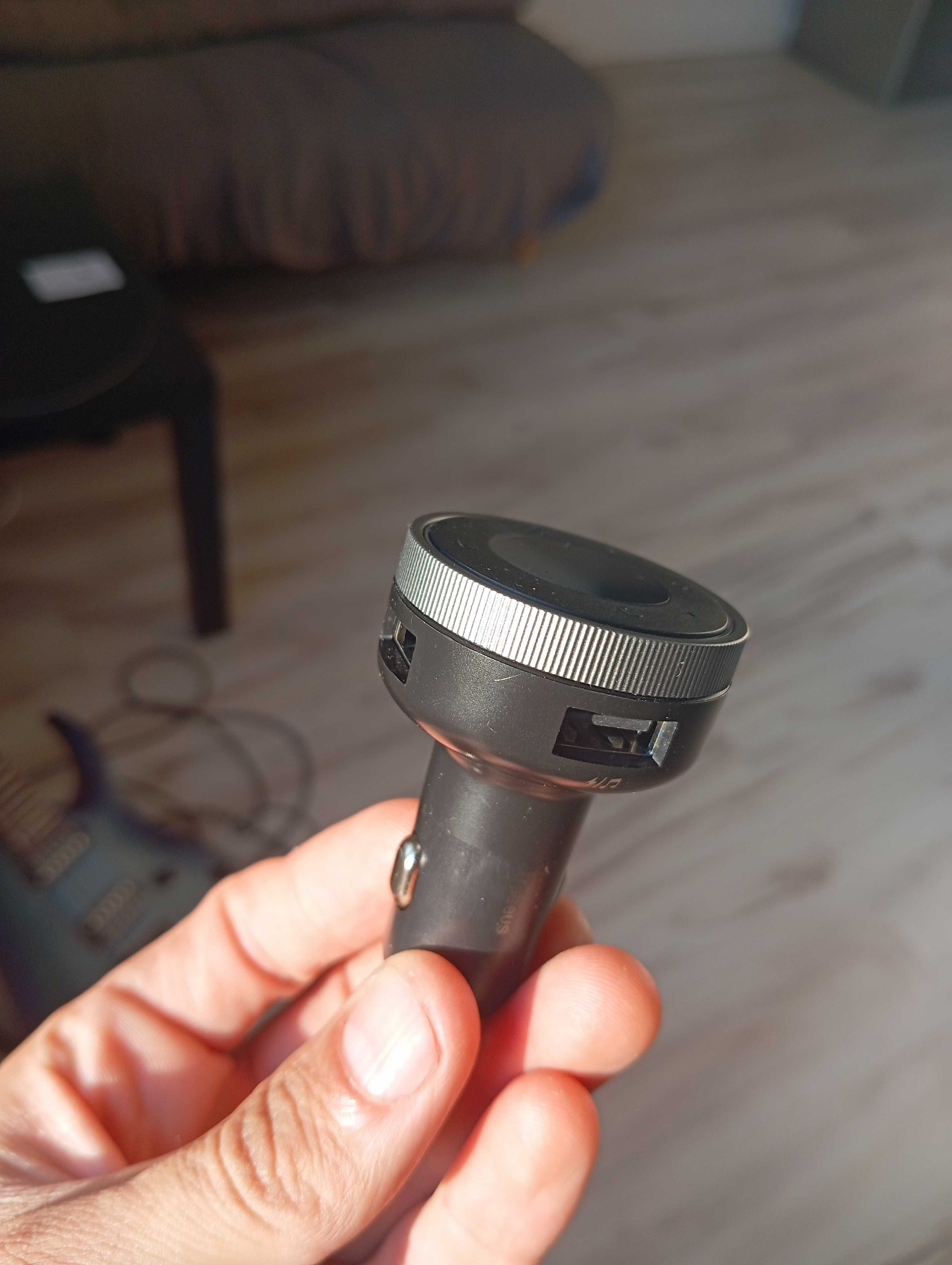 Baseus Transmiter FM Bluetooth USB AUX Adapter