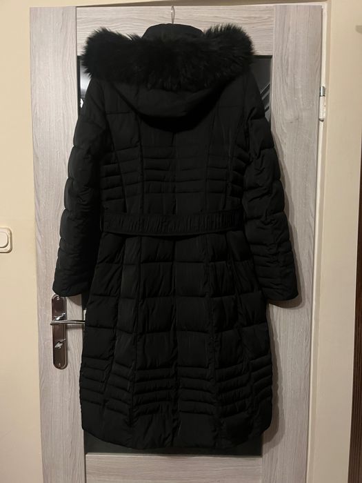 Płaszcz damski zimowy pikowany