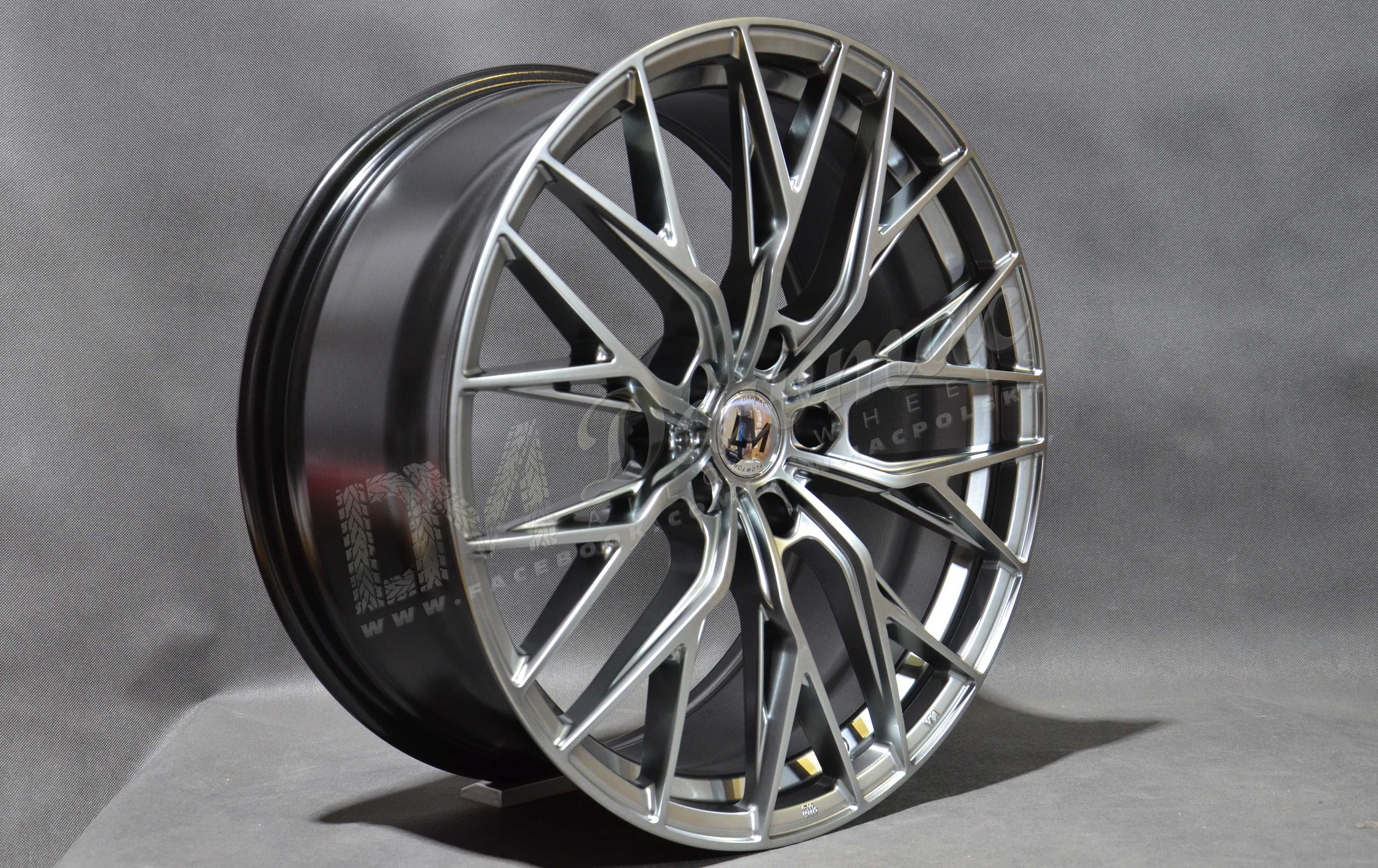 Felgi aluminiowe DM04 Flow Forming 20" 9J ET35 5x112 5x120 Hyper Black