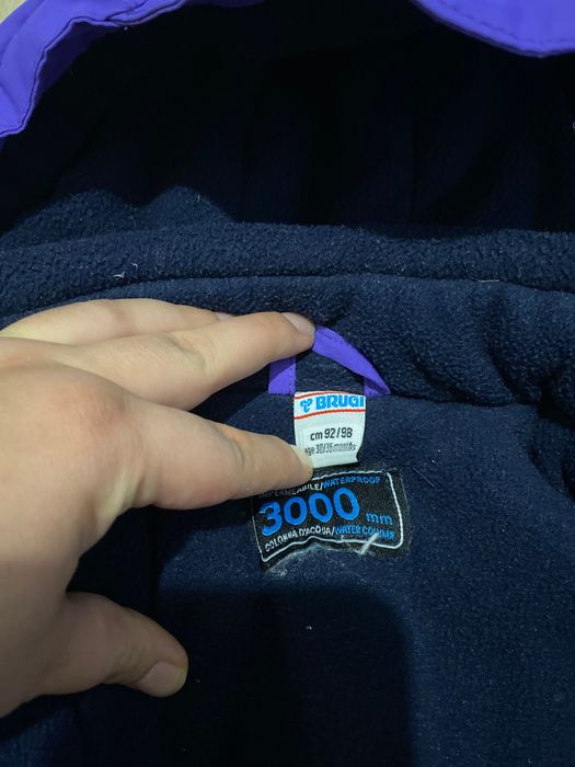 Kombinezon zimowy dla dziewczynki Brugi rozmiar 92-98