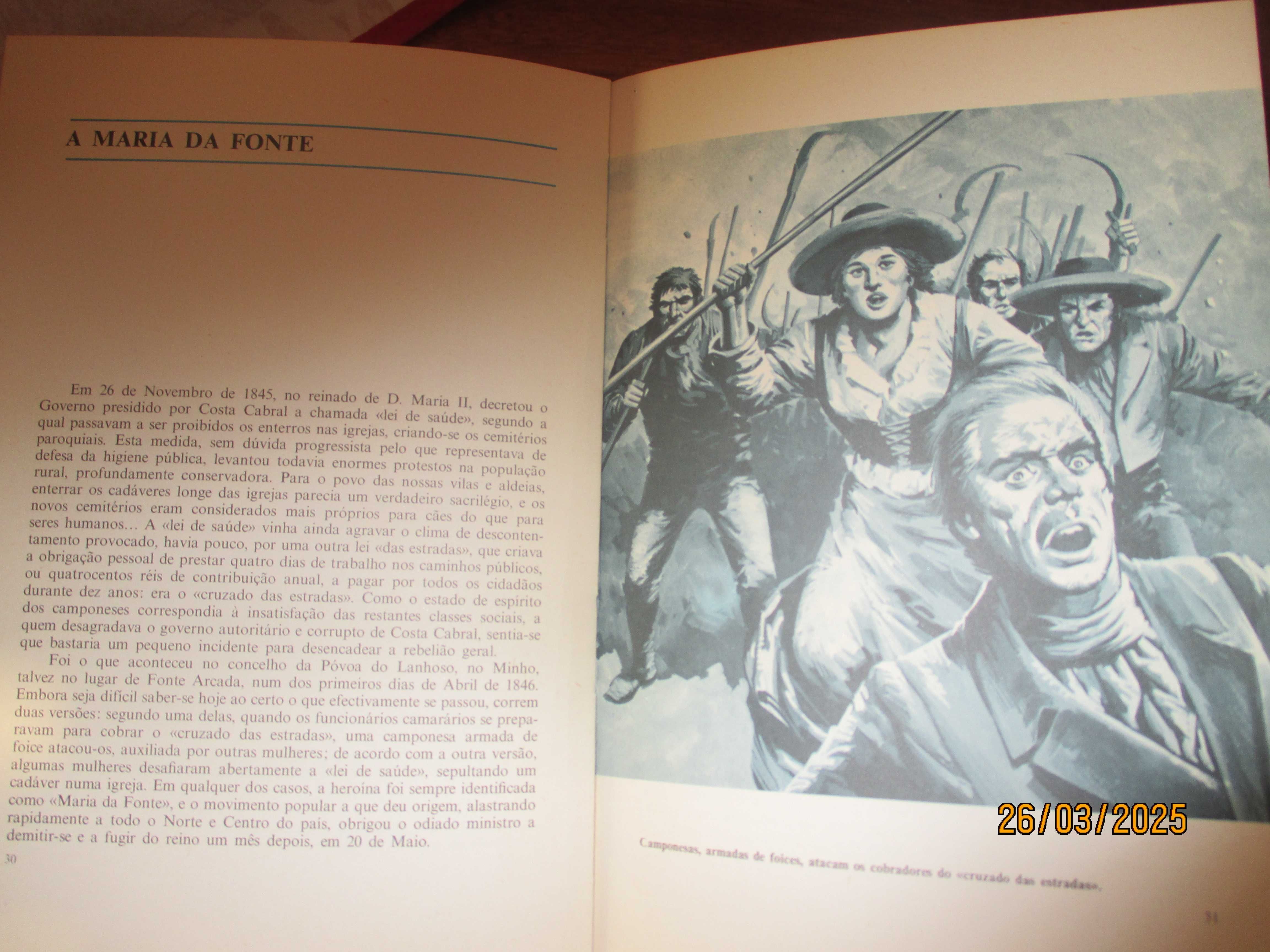 2 livros - Quadros da História do mundo