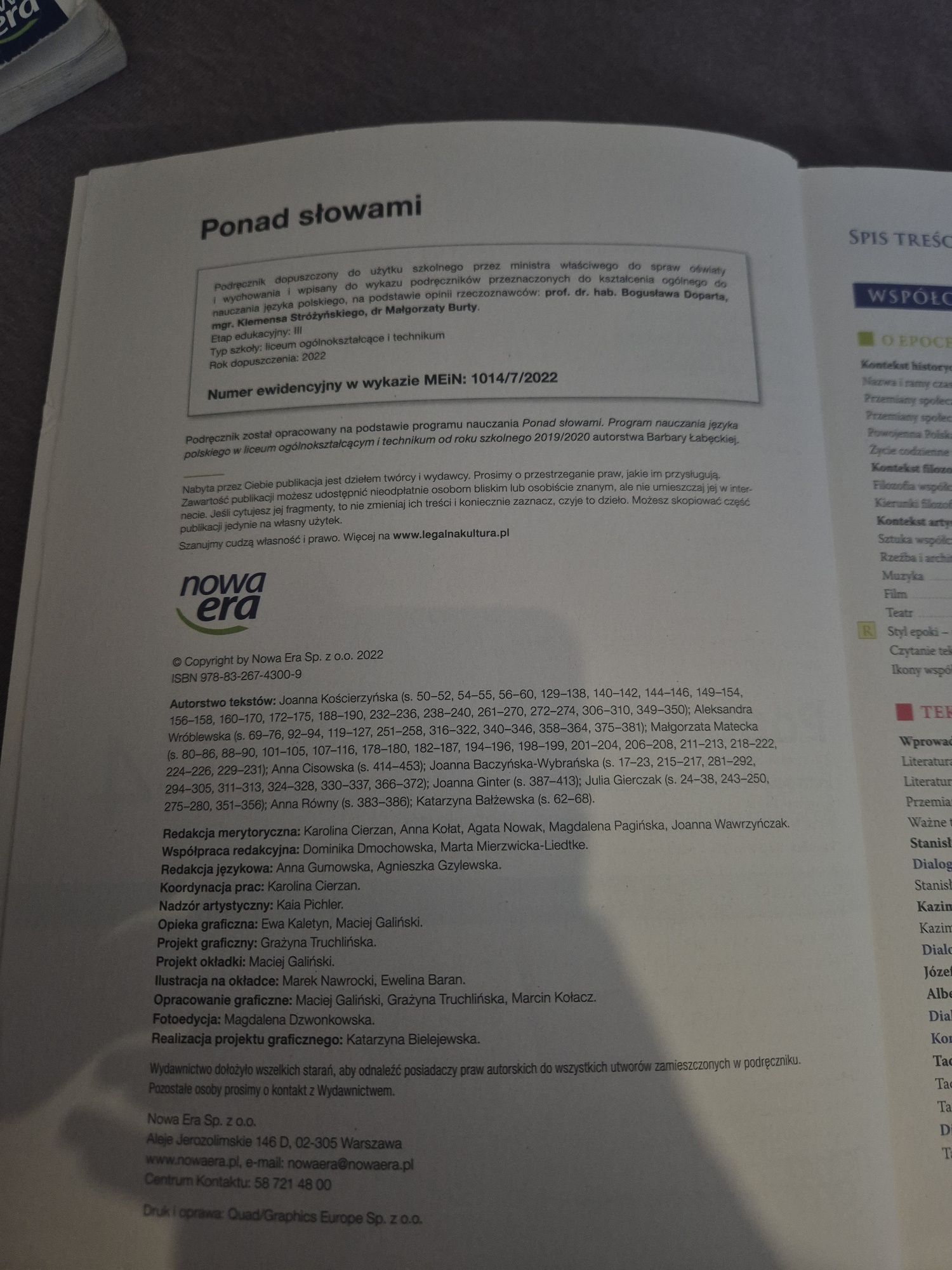 Ponad słowami 4klasa
