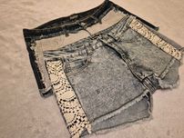 Damskie jeansowe spodenki na lato w dwupaku: Cropp, Sinsay