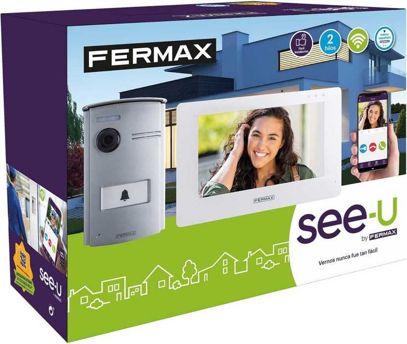 Wideodomofon Dotykowy Bezprzewodowy SEE-U Wi-Fi Fermax F1393 7"#9667