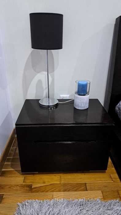 Mobília quarto linha moderna Wengé (bom estado)