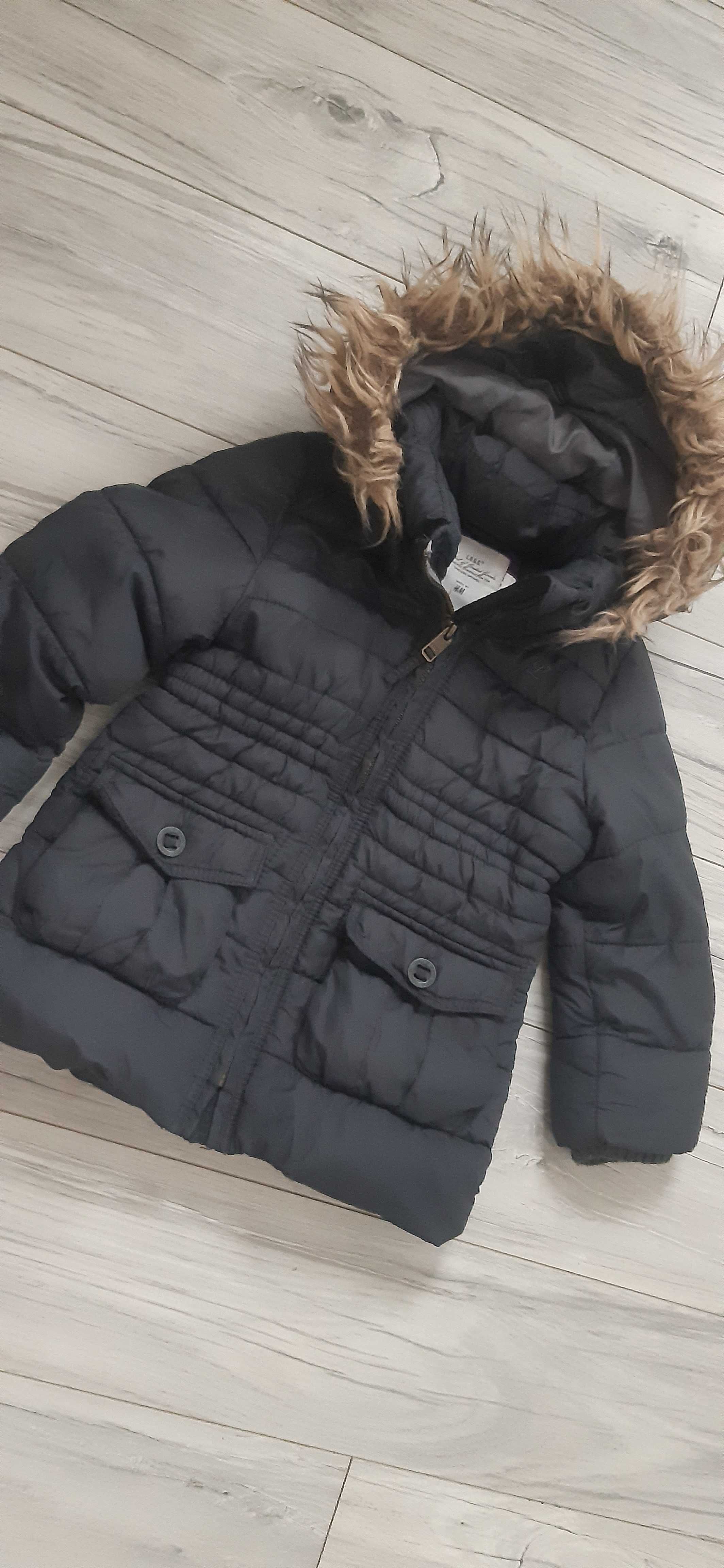 H&M płaszczyk rozm. 98 PARKA 3-4 latka