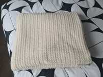 Koc hand made, 100% wełna