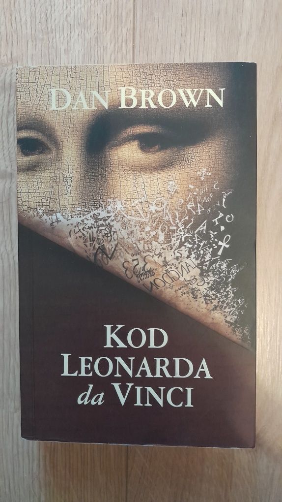 Książka Dan Brown Kod Leonarda da Vinci kryminał thriller