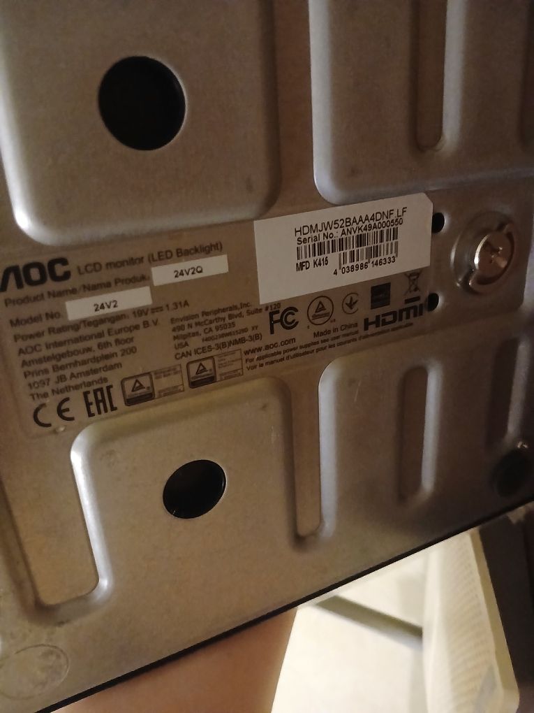 Монітор 23.8" AOC 24V2Q  б/у
LCD; LED; HDMI; Backlight  бу
