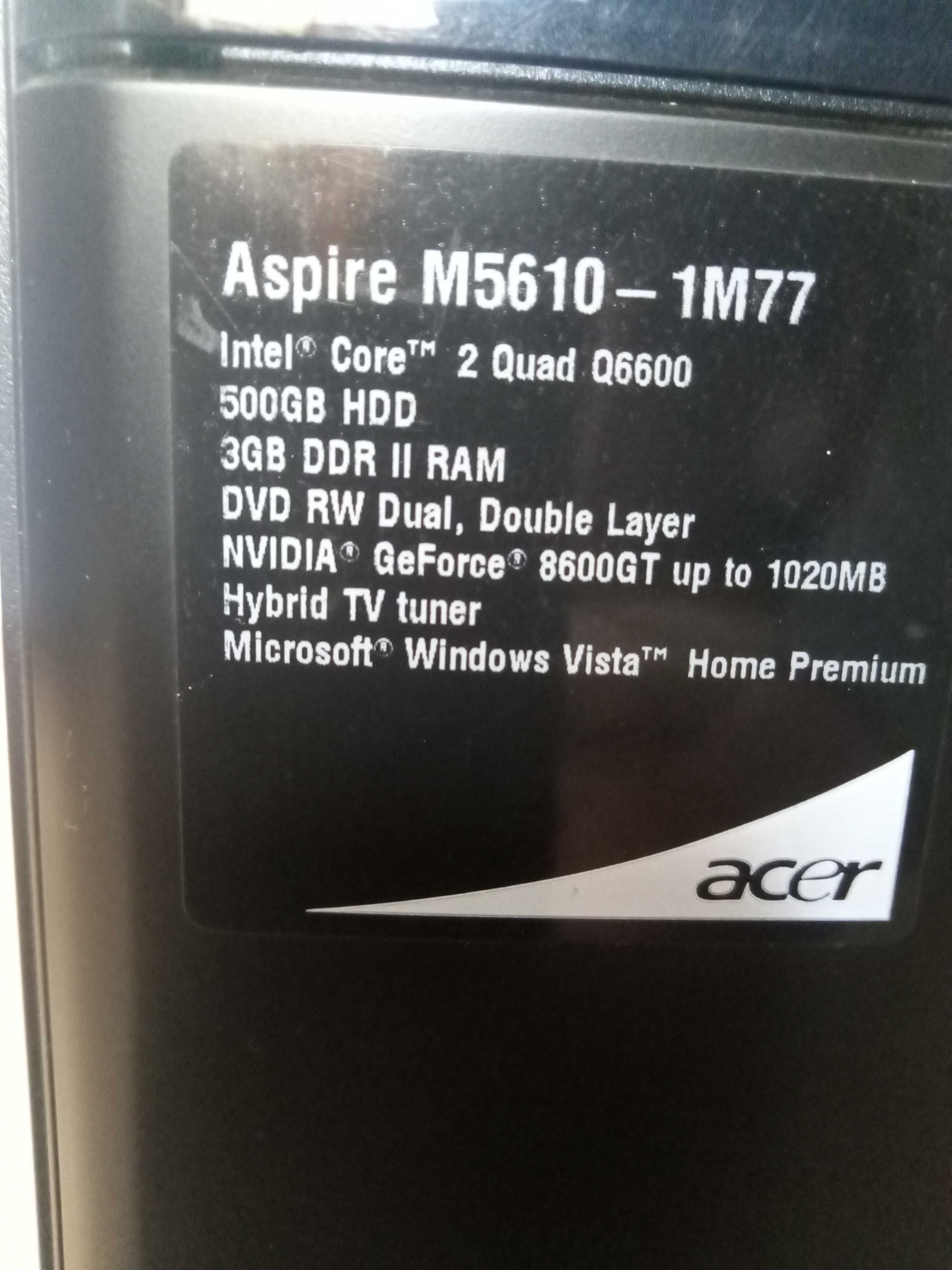 Системний блок Acer Aspire M5610