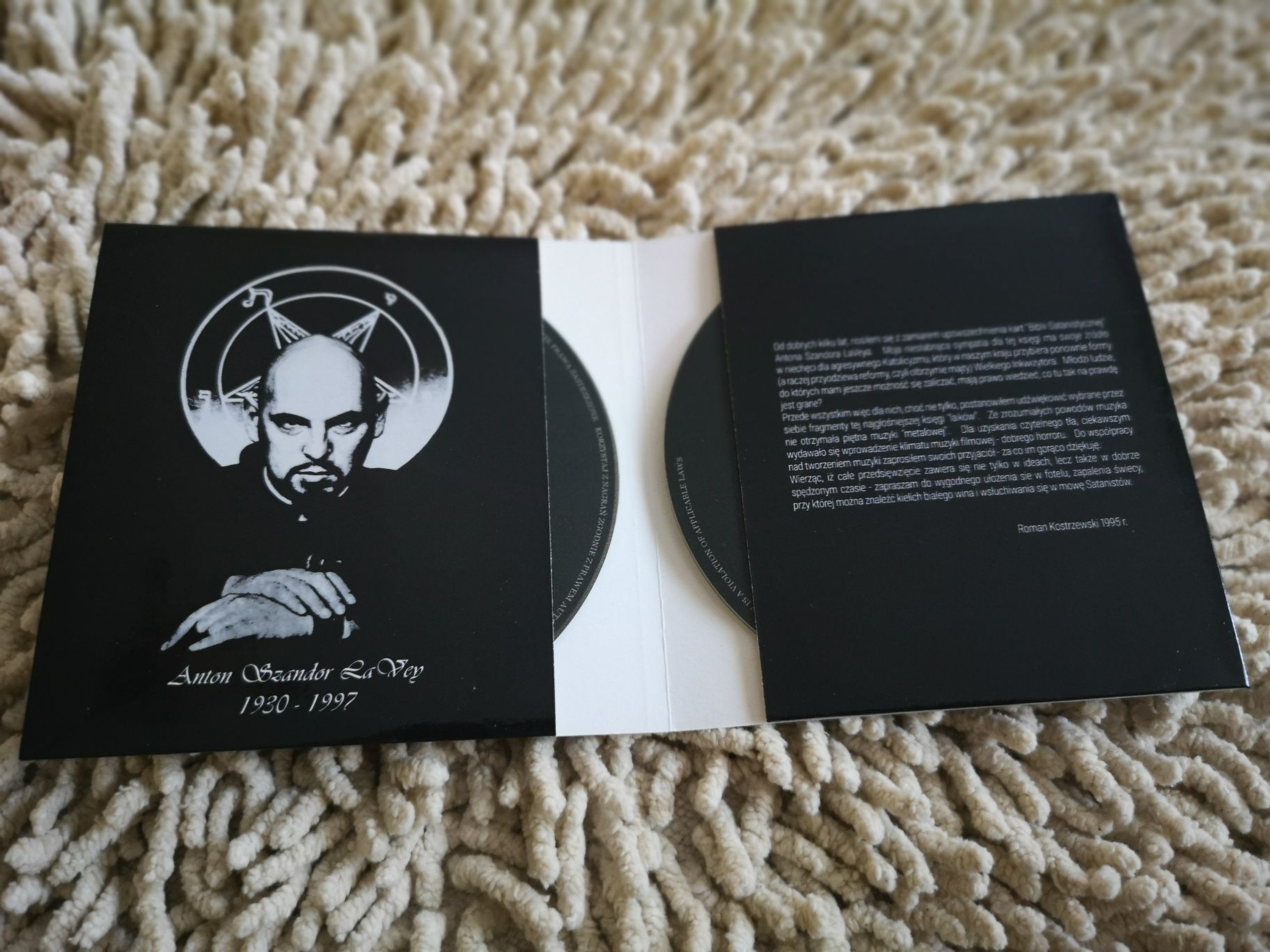 Roman Kostrzewski & KAT, Anton Szandor LaVey - Biblia Satanistyczna