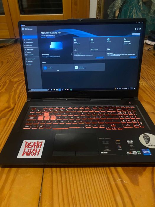 Computador gaming Asus TUF F17