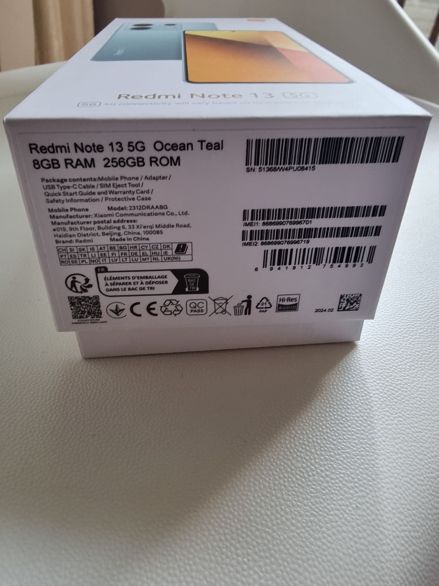 Telefon Redmi Note 13 5G 8 GB RAM / 256 GB
