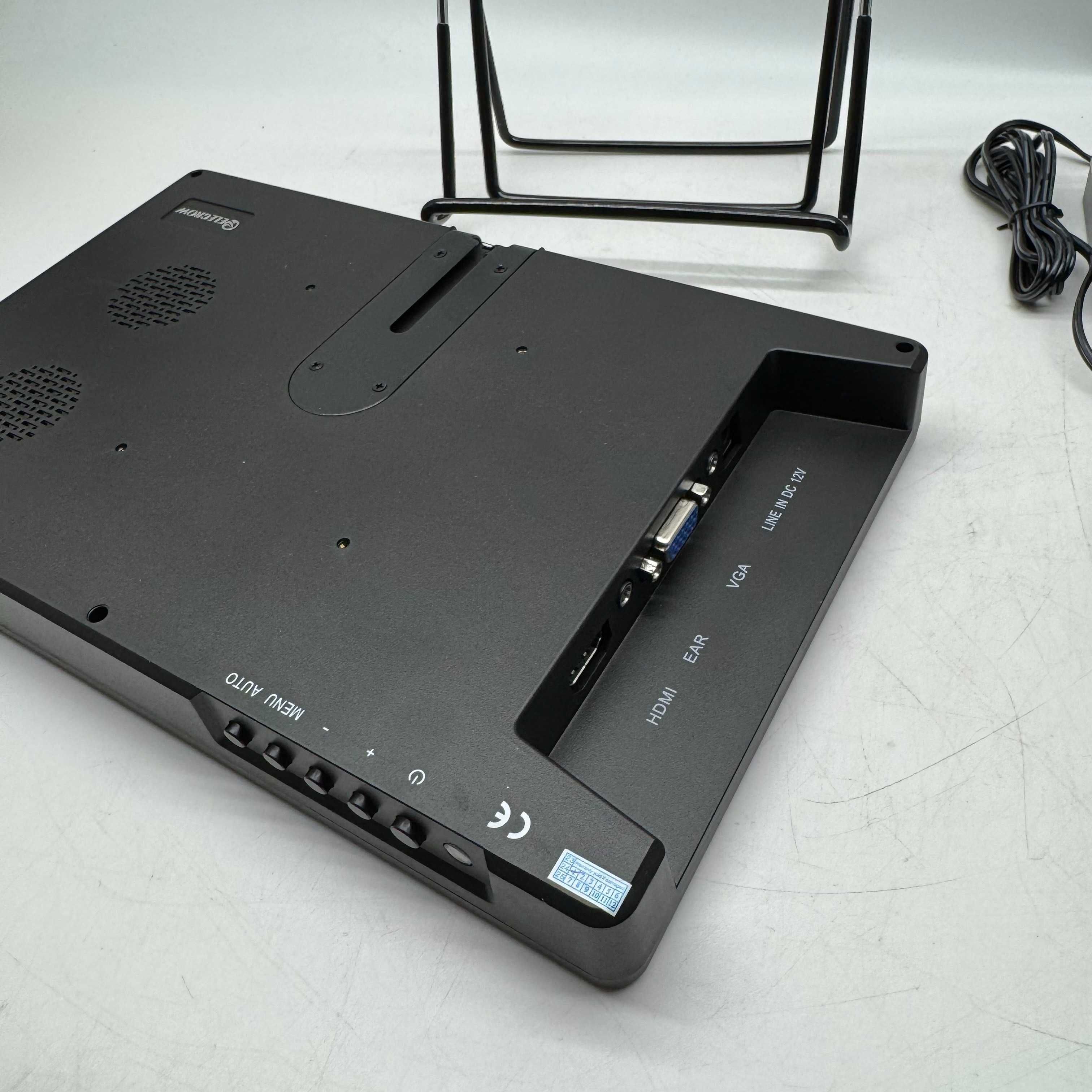 ELECROW Przenośny monitor, 10,1 cala 1920 x 1080p HD VGA, ekran IPS