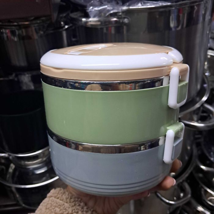Termos obiadowy dwupoziomowy lunchbox