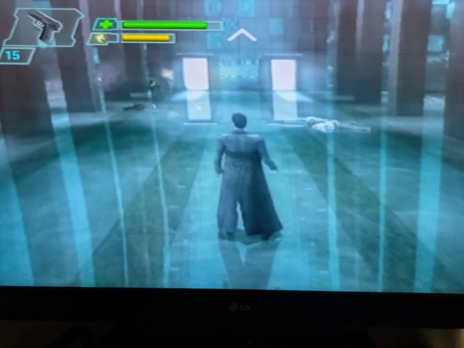 Jogo PS2 ( PlayStation 2 ) Matrix Path of Neo - (Opt. Estado)
