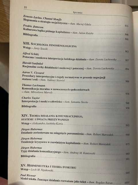 Współczesne teorie socjologiczne, t. 1-2