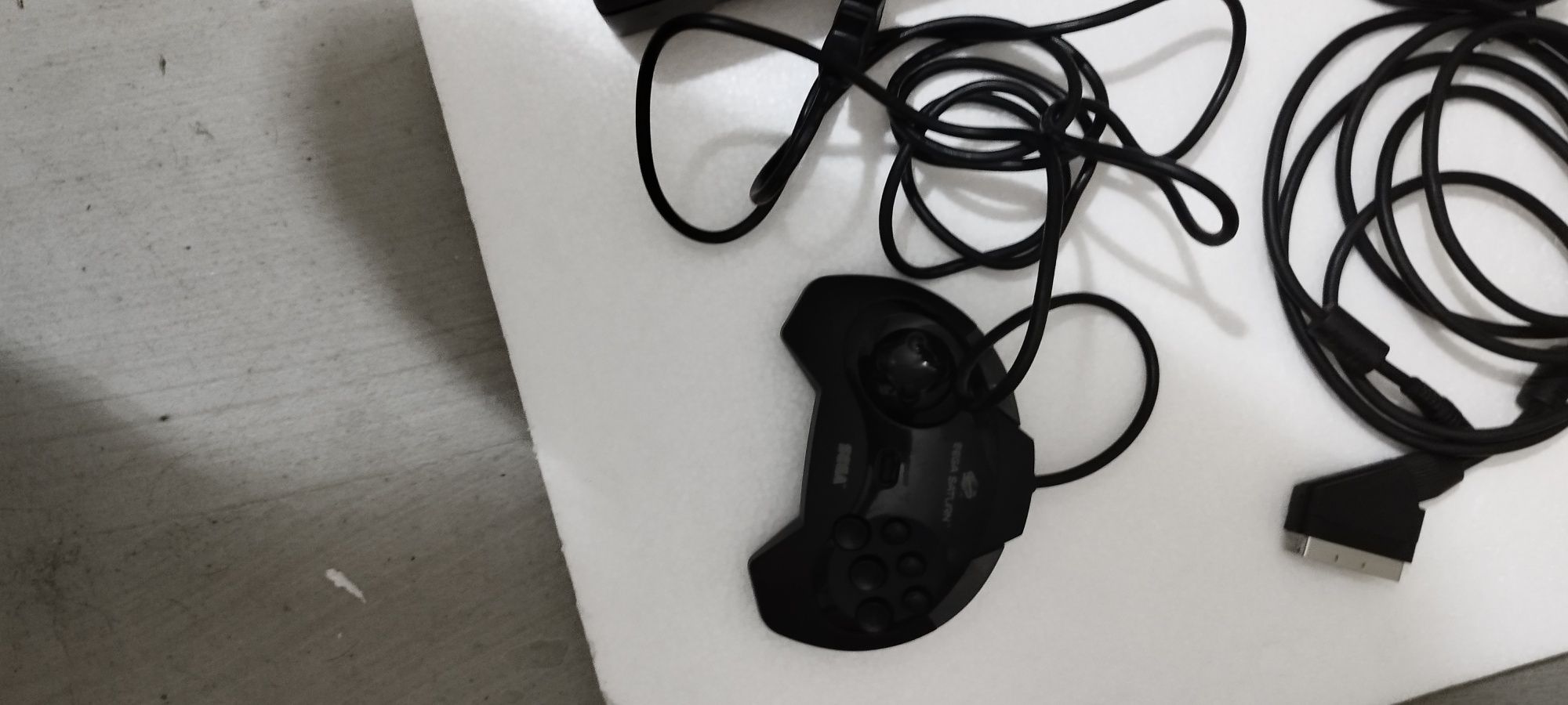 Sega Saturn  com jogos