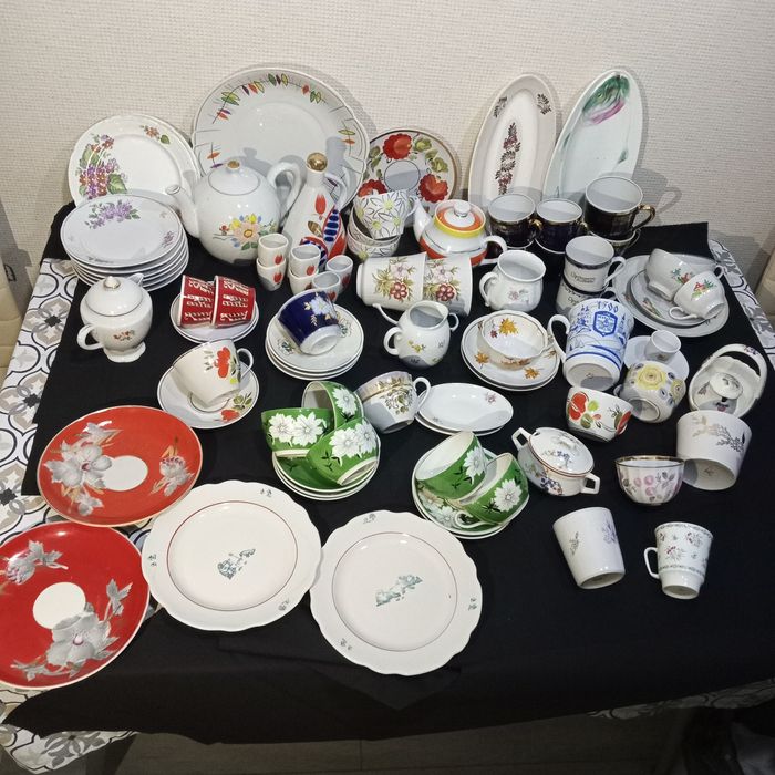 Посуда, чашки, тарелки