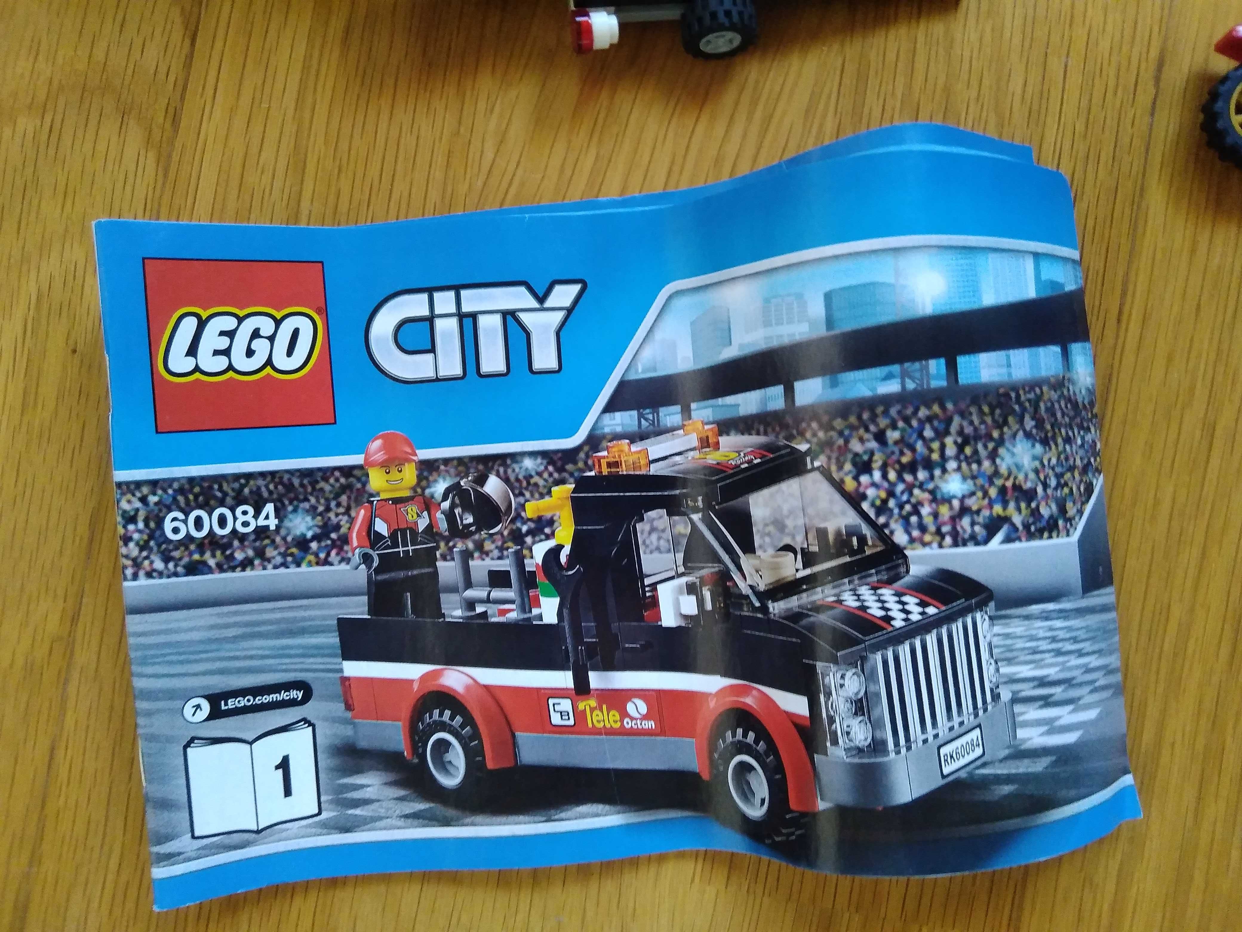 Lego city 60084 com caixa e instruções