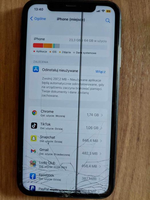 IPhone 11/64 gb zamiana
