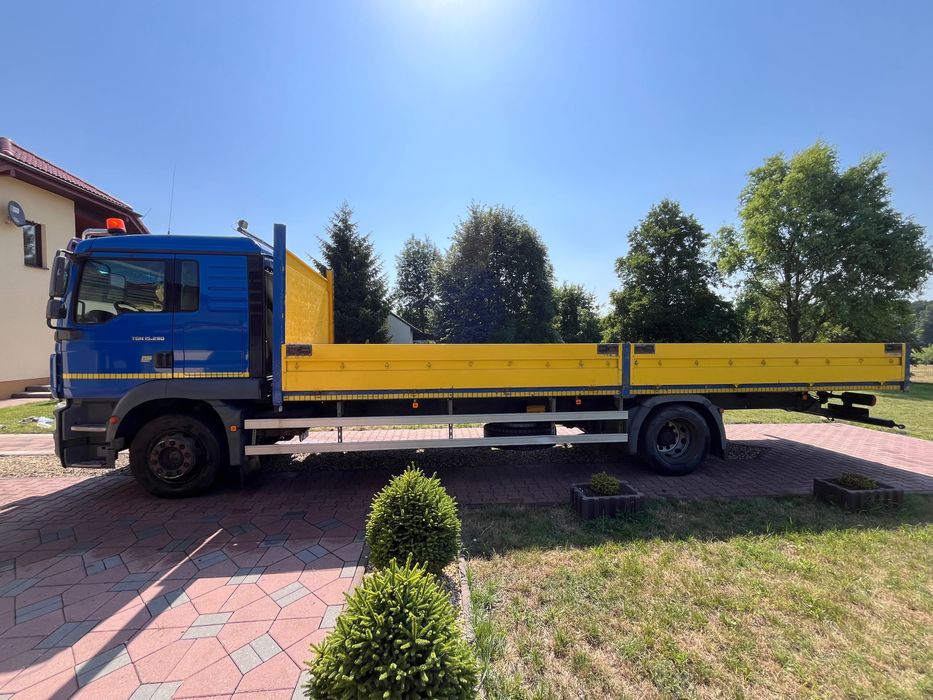 MAN TGM 15.290 SKRZYNIA 8 m, pomoc drogowa, koła 22,5 cala.