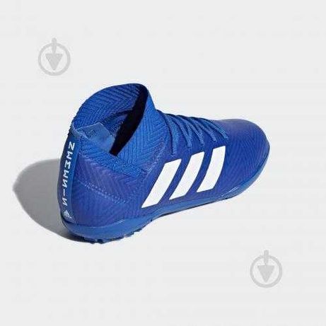Сороконожки Adidas NEMEZIZ TANGO 17.3 TF J DB2378 р.UK 4 синий