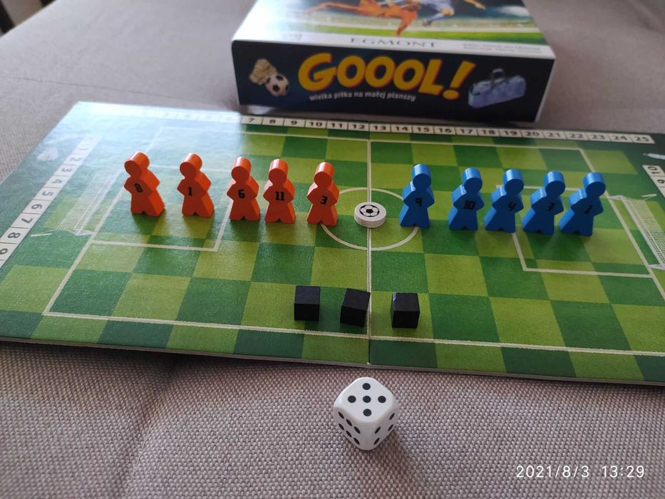 Gra Piłkarzyki planszówka Egmont Gool