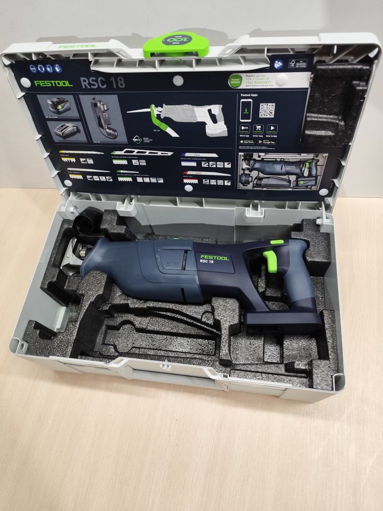 Festool RSC 18 безщіткова шабельна пила Фестул оригінал